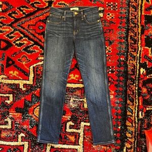 Madewell High-rise slim straight jean size 26